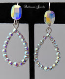 Small Crystal dangle earrings