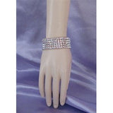 Ballroom Bangle Bracelet 1 inch wide - Swarovski Bracelet - Ballroom Jewels - 2