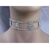 Swarovski Crystal Dot Ballroom Choker - Swarovski Necklace - Ballroom Jewels