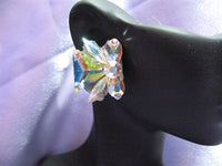 Triangle and flare Swarovski Crystal earring - Earrings - Ballroom Jewels - 2