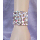 Swarovski Crystal Ballroom Bracelet 2 inches wide - Swarovski Bracelet - Ballroom Jewels - 1