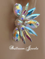 Triple pear Swarovski Crystal Ballroom earring - Earrings - Ballroom Jewels - 1