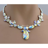 Ballroom Multi Shape crystal necklace