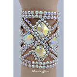 Ballroom Bracelet Four Glactic crystals - Swarovski Bracelet - Ballroom Jewels - 1