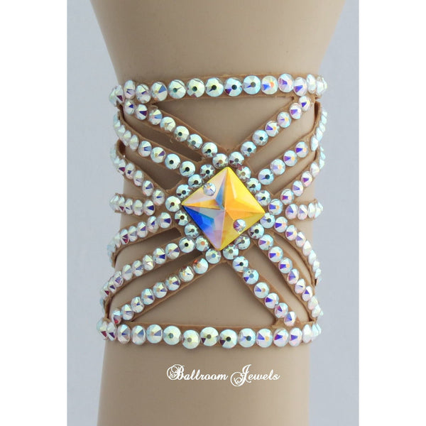 Ballroom Bracelet Spray design pattern - Swarovski Bracelet - Ballroom Jewels