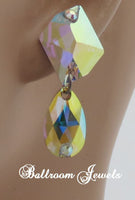 Ballroom Swarovski Crystal Cosmic and pear earring - Earrings - Ballroom Jewels - 1