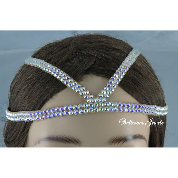 Ballroom Headband with two additional lines - Hair Accessories - Ballroom Jewels