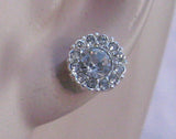 Round Crystal earrings - econo - Ballroom Jewels - 2