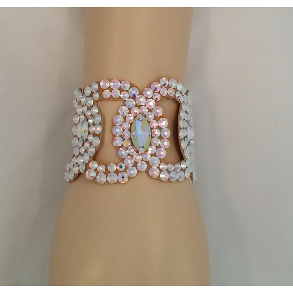 Ballroom Bracelet Swarovski Crystal Navette shapes - Swarovski Bracelet - Ballroom Jewels