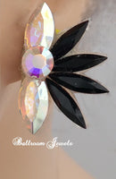 Small Spray Crystal Ballroom Color Earrings - Earrings - Ballroom Jewels - 4