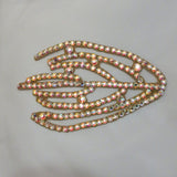 Swarovski Crystal Feather Ballroom Hair Ornament - Hair Accessories - Ballroom Jewels - 1