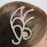 Swarovski Crystal Graphic Ballroom Hair Ornament - Hair Accessories - Ballroom Jewels - 3