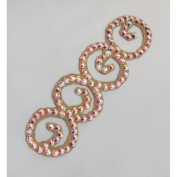 Long Swirl Swarovski Ballroom Hair Ornament - Hair Accessories - Ballroom Jewels